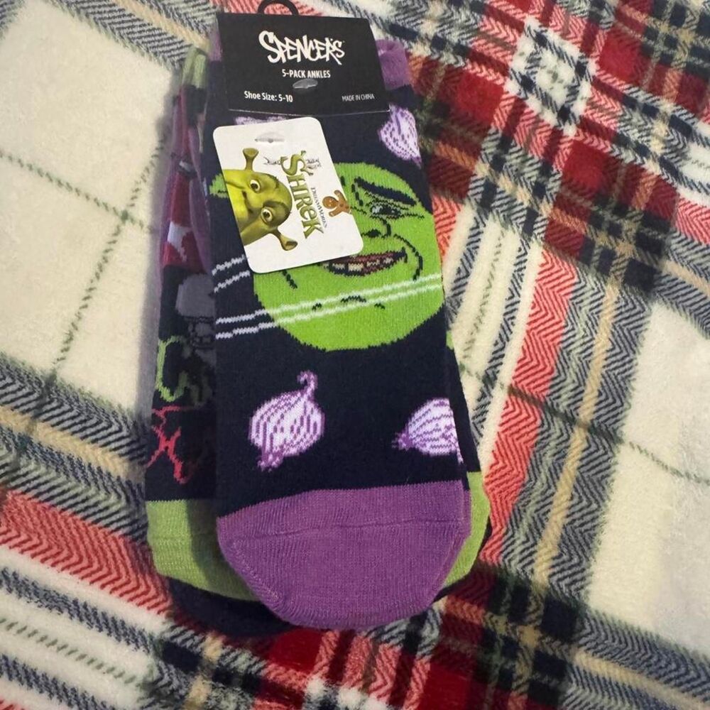 Women's multi Socks Shrek